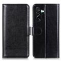 Samsung Galaxy A27 Wallet Hülle mit Ständer - Schwarz
