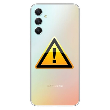 Samsung Galaxy A34 5G Akkufachdeckel Reparatur - Silber