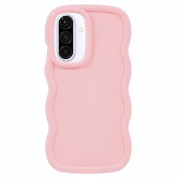 Samsung Galaxy A36/A56 Candy Color Wavy TPU Hülle - Rosa