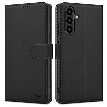 Samsung Galaxy A36 Tech-Protect Wallet Hülle M. Magnet & Stand - Schwarz