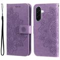 Samsung Galaxy A37 Mandala Serie Wallet Hülle - Purpur