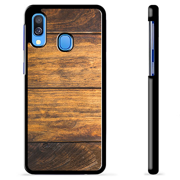 Samsung Galaxy A40 Schutzhülle - Holz