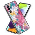 Samsung Galaxy A55 Stylish Ultra-Slim TPU Hülle - Regenbogenraute