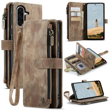 Samsung Galaxy A56 Caseme C30 Multifunktions Wallet Hülle - Braun