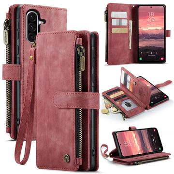 Samsung Galaxy A56 Caseme C30 Multifunktions Wallet Hülle - Rot