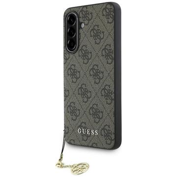 Samsung Galaxy A56 Guess 4G Charms Collection Hybrid Hülle - Braun