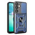 Samsung Galaxy A57 Drehring-Hybrid Hülle mit Kameraschutz - Blau