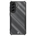 Samsung Galaxy A57 Tactical Quantum Stealth Hülle mit verstärkten Ecken - Klar / Schwarz