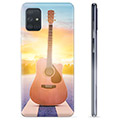 Samsung Galaxy A71 TPU Hülle - Gitarre