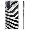 Samsung Galaxy A71 TPU Hülle - Zebra