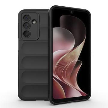 Samsung Galaxy M36 Rugged TPU Hülle - Schwarz