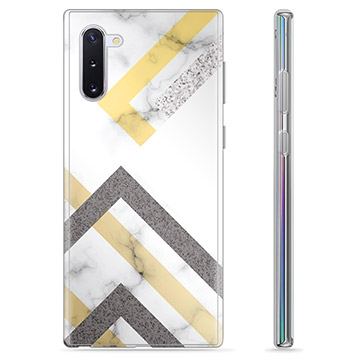 Samsung Galaxy Note10 TPU Hülle - Abstrakter Marmor