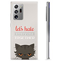 Samsung Galaxy Note20 Ultra TPU Hülle - Böse Katze