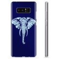 Samsung Galaxy Note8 TPU Hülle - Elefant