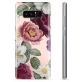Samsung Galaxy Note8 TPU Hülle - Romantische Blumen