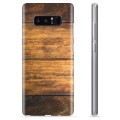 Samsung Galaxy Note8 TPU Hülle - Holz