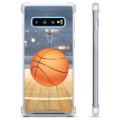 Samsung Galaxy S10 Hybrid Hülle - Basketball