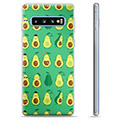 Samsung Galaxy S10 TPU Hülle - Avocado Muster