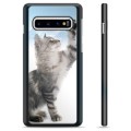 Samsung Galaxy S10 Schutzhülle - Katze