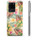 Samsung Galaxy S20 Ultra TPU Hülle - Pinke Blumen