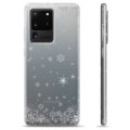 Samsung Galaxy S20 Ultra TPU Hülle - Schneeflocken