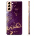 Samsung Galaxy S21+ 5G TPU Hülle - Goldene Pflaume