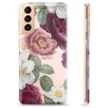 Samsung Galaxy S21+ 5G TPU Hülle - Romantische Blumen