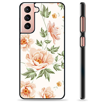 Samsung Galaxy S21 5G Schutzhülle - Blumen