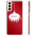 Samsung Galaxy S21 5G TPU Hülle - Weihnachtskugel