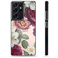 Samsung Galaxy S21 Ultra 5G Schutzhülle - Romantische Blumen