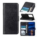 Samsung Galaxy S21 Ultra 5G Wallet Case mit Ständerfunktion - Schwarz