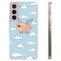 Samsung Galaxy S22 5G TPU Hülle - Fliegendes Schwein