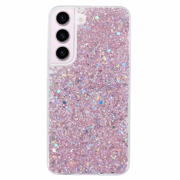 Samsung Galaxy S23 Glitter Flakes TPU Hülle