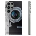 Samsung Galaxy S23 Ultra 5G TPU Hülle - Retro-Kamera