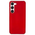 Samsung Galaxy S23+ 5G Gummierte Kunststoff Hülle - Rot