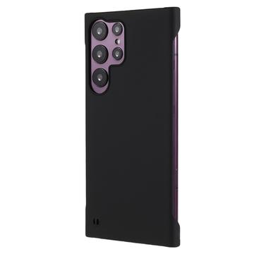 Samsung Galaxy S24 Ultra Rahmenlose Kunststoff Hülle - Schwarz