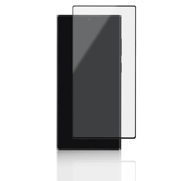 Samsung Galaxy S24 Ultra Panzer Premium Full-Fit Panzerglas - 9H - Schwarz