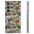 Samsung Galaxy S24 Ultra TPU Hülle - Graffiti