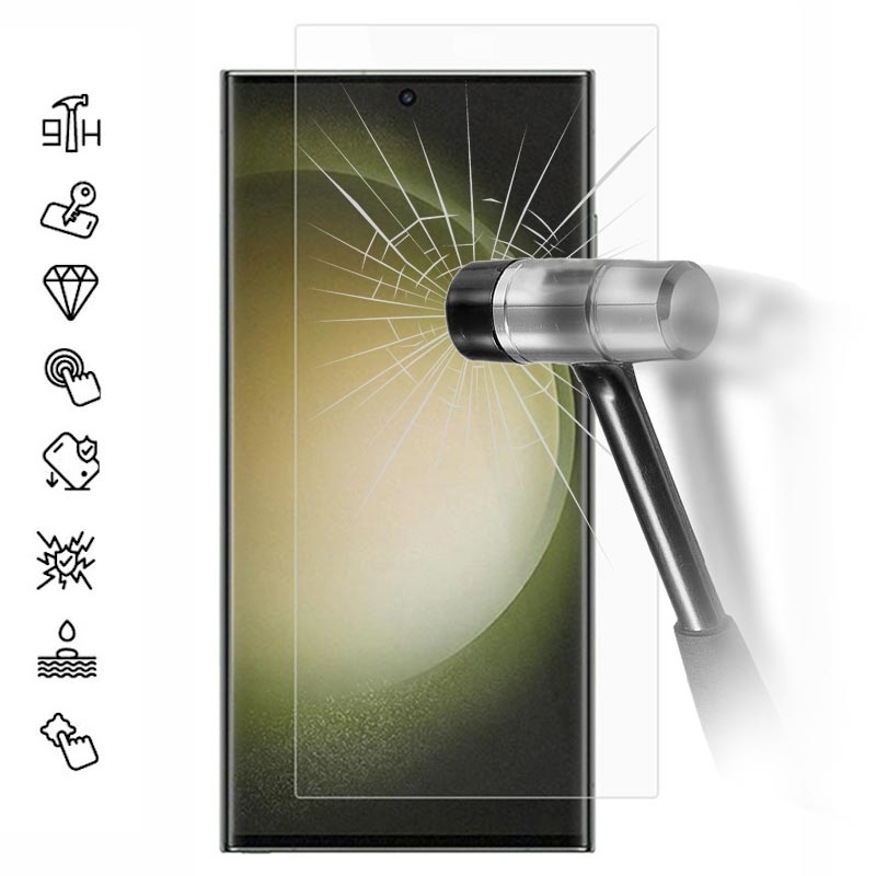 Samsung Galaxy S24 Ultra Panzerglas - Case Friendly - Durchsichtig