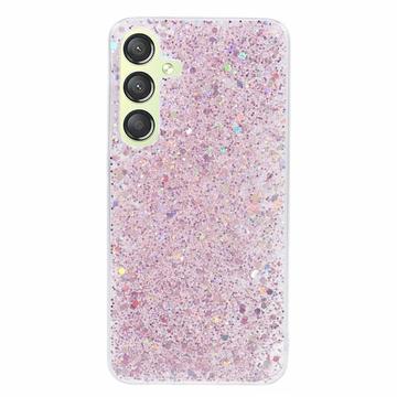 Samsung Galaxy S24+ Glitter Flakes TPU Hülle