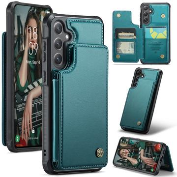 Samsung Galaxy S25 Caseme C22 Hülle RFID Kartenetui - Grün
