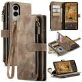 Samsung Galaxy S25 Edge Caseme C30 Multifunktions Wallet Hülle - Braun