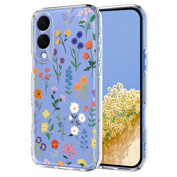 Samsung Galaxy S25 Edge TPU-Hülle mit Blumenmuster - Gänseblümchen
