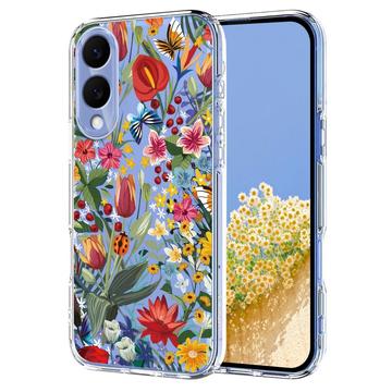 Samsung Galaxy S25 Edge TPU-Hülle mit Blumenmuster - Lilien