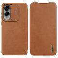 Samsung Galaxy S25 Edge Nillkin Qin Pro Flip Hülle - Braun