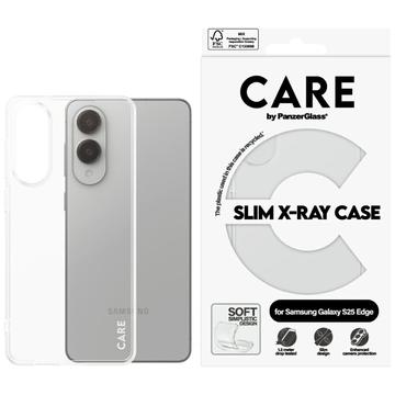 Samsung Galaxy S25 Edge PanzerGlass Care Fashion Slim X-Ray Hülle - Durchsichtig
