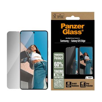 Samsung Galaxy S25 Edge PanzerGlass Ultra-Wide Fit Privacy EasyAligner Panzerglas