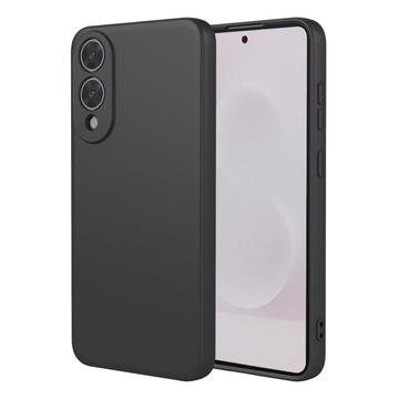 Samsung Galaxy S25 Edge stoßfeste Silikonhülle - Schwarz