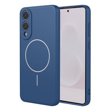 Samsung Galaxy S25 Edge Silikonhülle - MagSafe-kompatibel - Blau