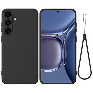Samsung Galaxy S25 FE Liquid Silikonhülle mit Handschlaufe